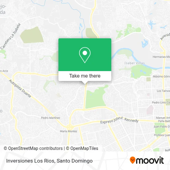 Inversiones Los Rios map