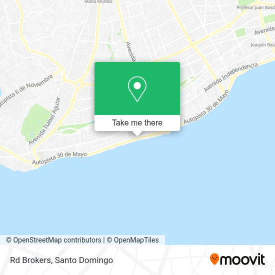 Rd Brokers map