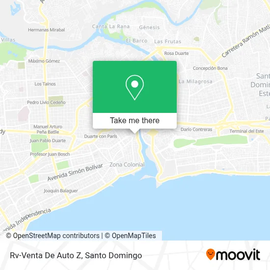 Rv-Venta De Auto Z map