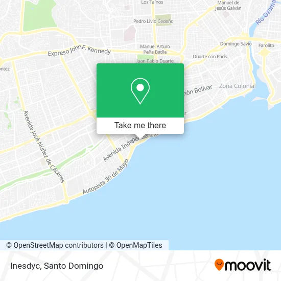 Inesdyc map