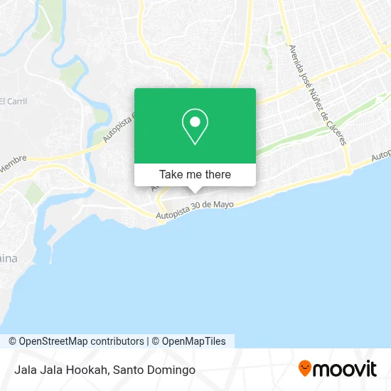 Jala Jala Hookah map