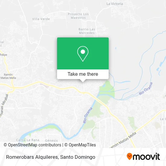 Romerobars Alquileres map