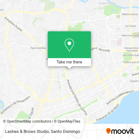 Lashes & Brows Studio map