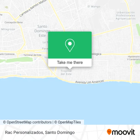 Rac Personalizados map