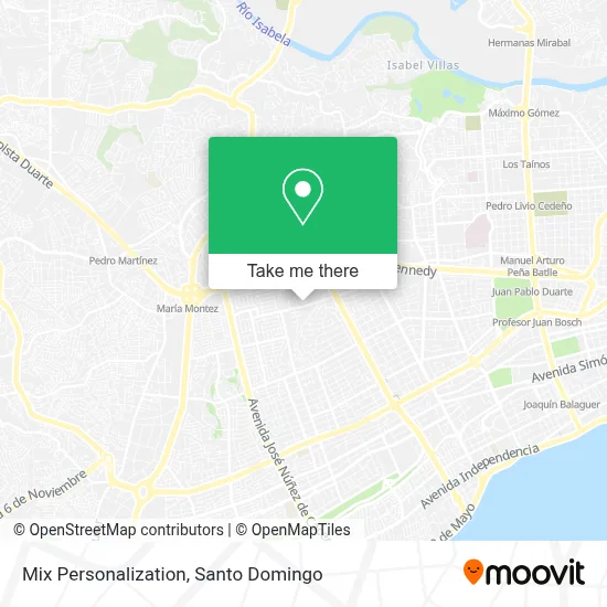 Mix Personalization map