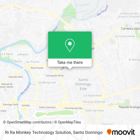 Ri Ra Monkey Technology Solution map