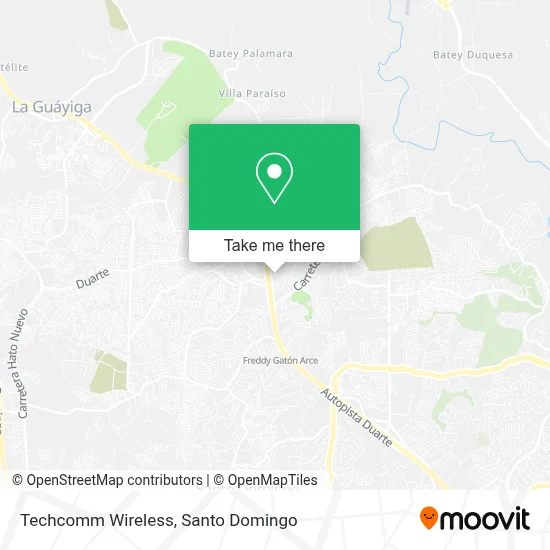 Techcomm Wireless map