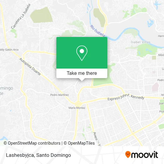 Lashesbyjca map