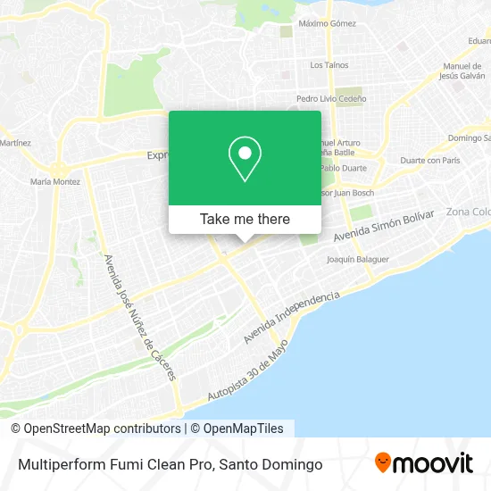 Multiperform Fumi Clean Pro map