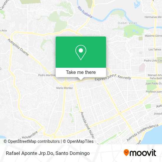 Rafael Aponte Jrp.Do map