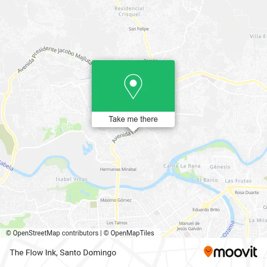 The Flow Ink map