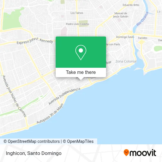 Inghicon map