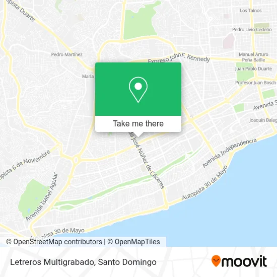 Letreros Multigrabado map