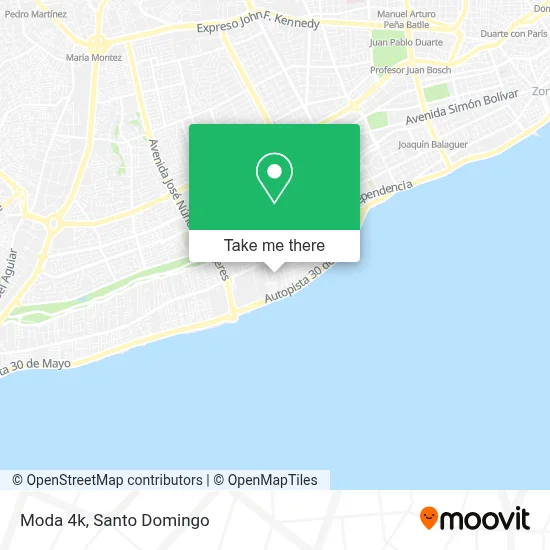 Moda 4k map