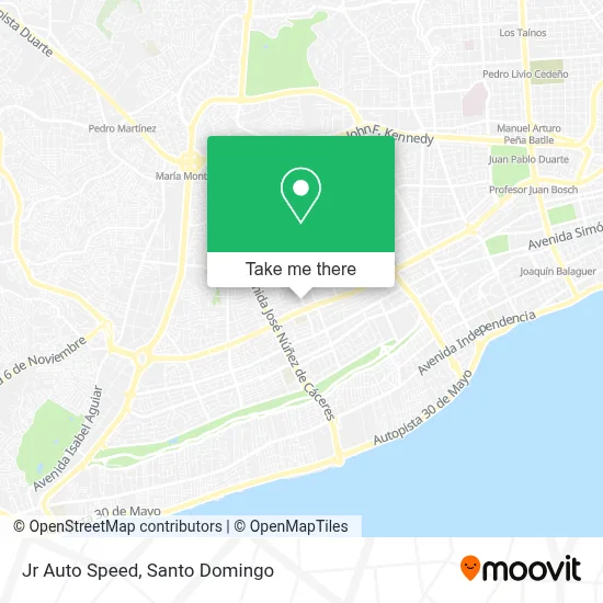 Jr Auto Speed map