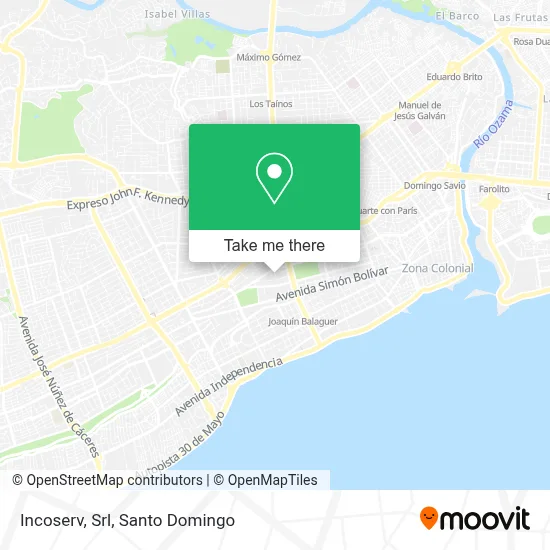 Incoserv, Srl map