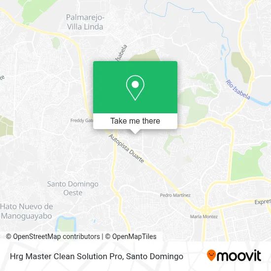 Hrg Master Clean Solution Pro map