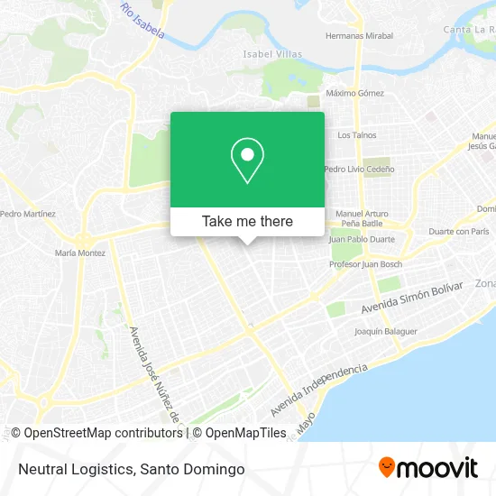 Neutral Logistics map