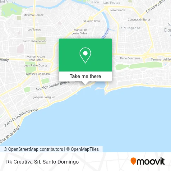 Rk Creativa Srl map