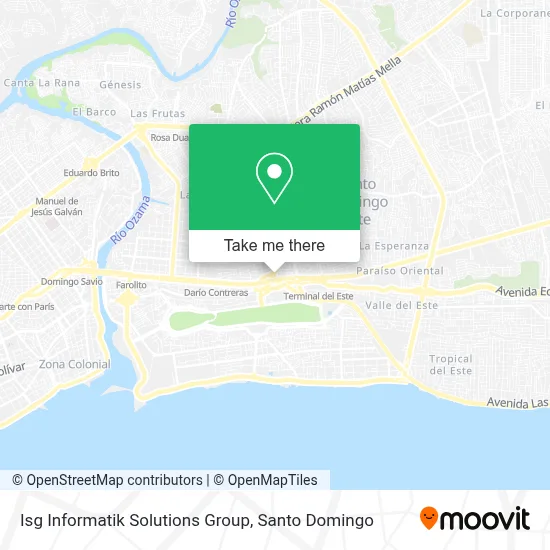 Isg Informatik Solutions Group map