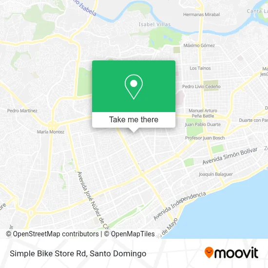 Simple Bike Store Rd map