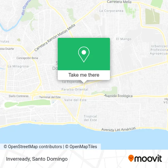 Inverready map