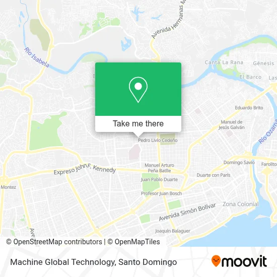 Machine Global Technology map