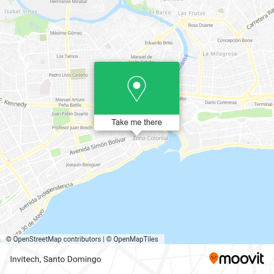 Invitech map