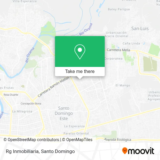 Rg Inmobiliaria map