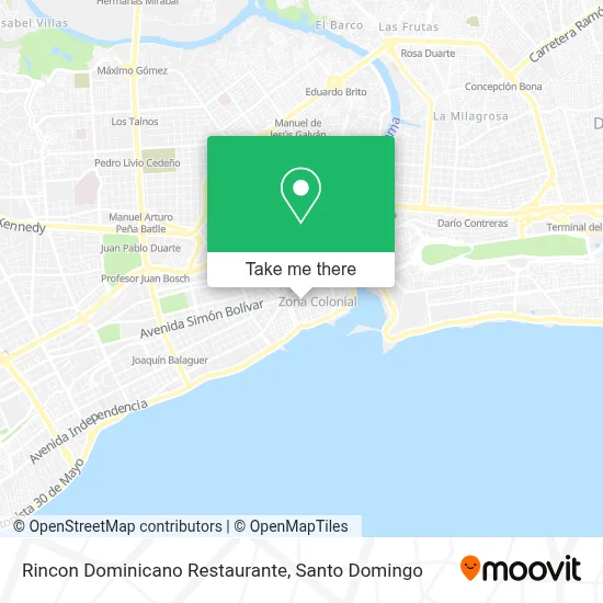 Rincon Dominicano Restaurante map