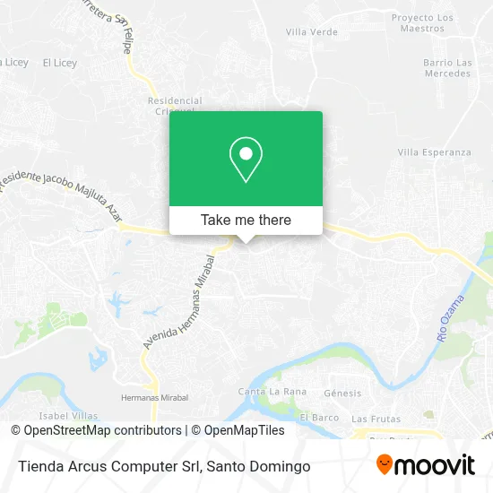 Tienda Arcus Computer Srl map