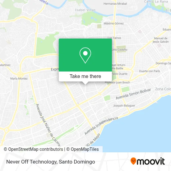 Never Off Technology map
