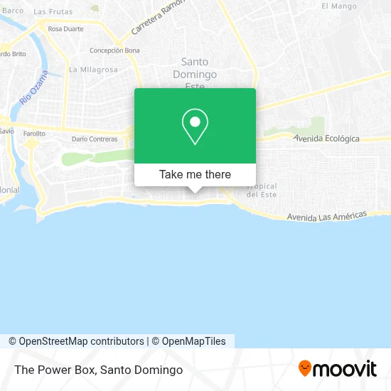 The Power Box map