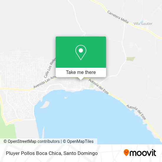 Pluyer Pollos Boca Chica map