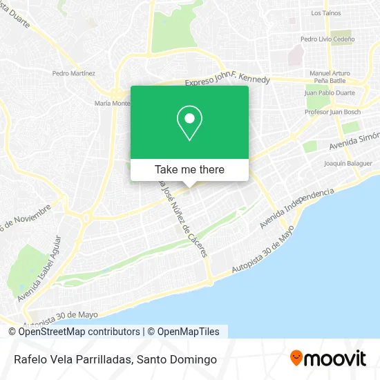 Rafelo Vela Parrilladas map
