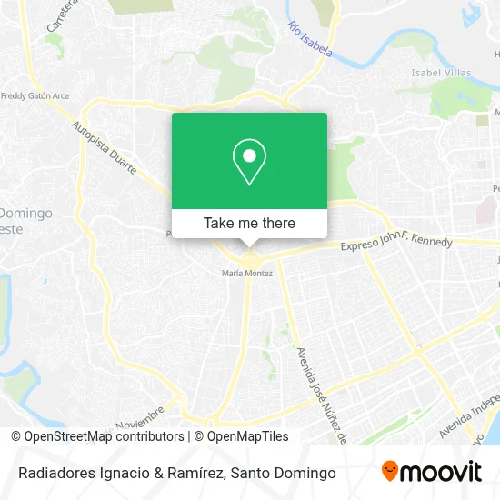 Radiadores Ignacio & Ramírez map