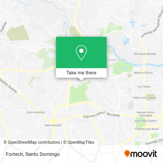 Fortech map