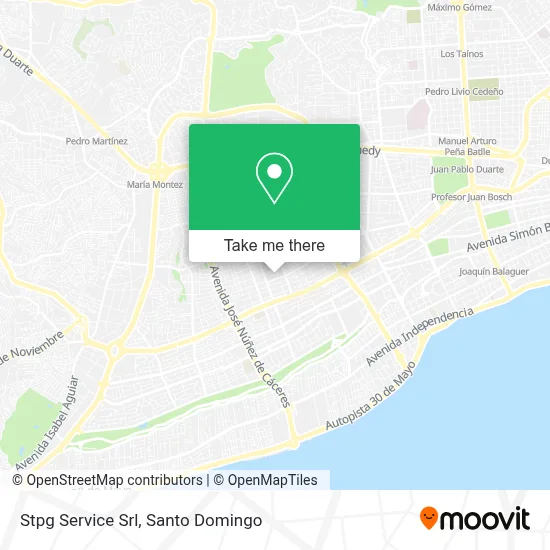 Stpg Service Srl map