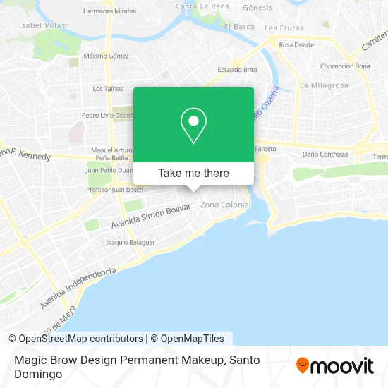 Magic Brow Design Permanent Makeup map