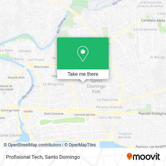 Profixional Tech map