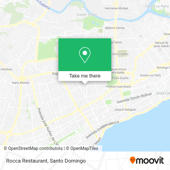 Rocca Restaurant map