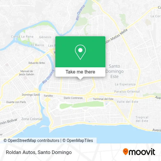 Roldan Autos map