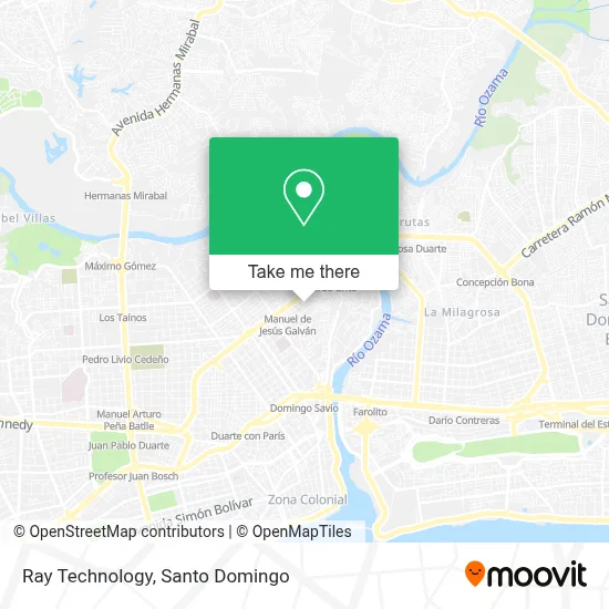Ray Technology map