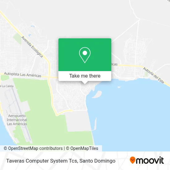Taveras Computer System Tcs map