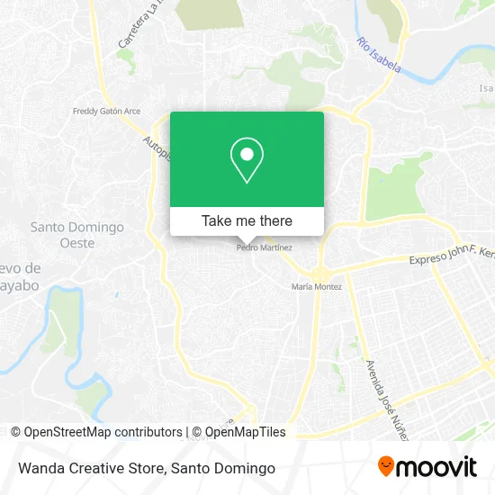 Wanda Creative Store map