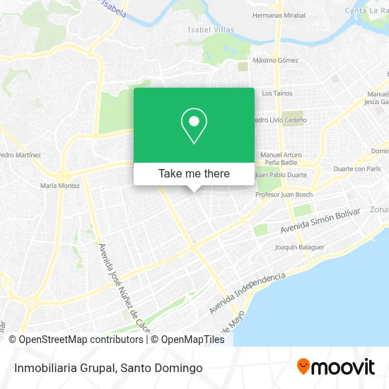 Inmobiliaria Grupal map