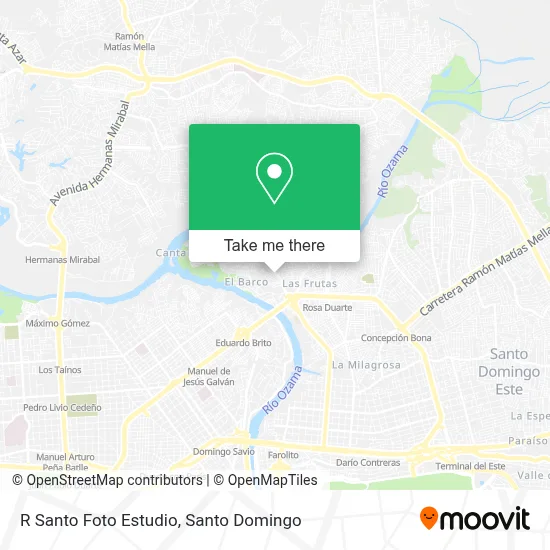 R Santo Foto Estudio map