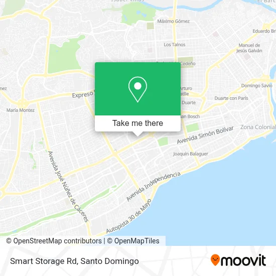 Smart Storage Rd map