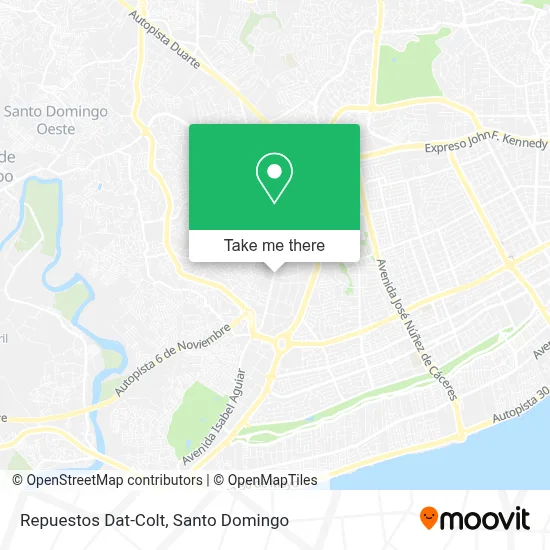 Repuestos Dat-Colt map
