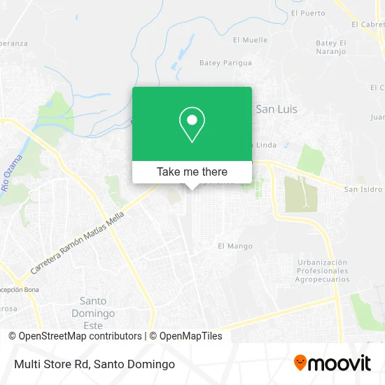 Multi Store Rd map